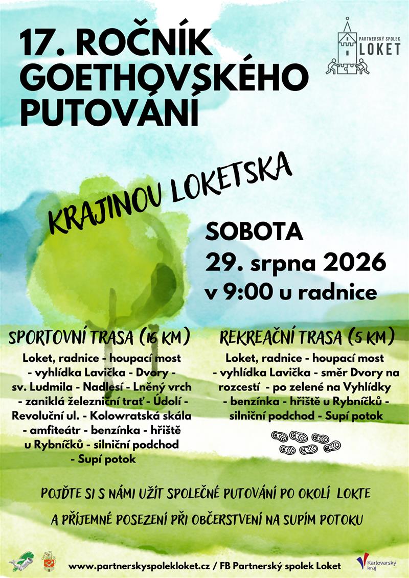 17. ročník Goethovského putování
