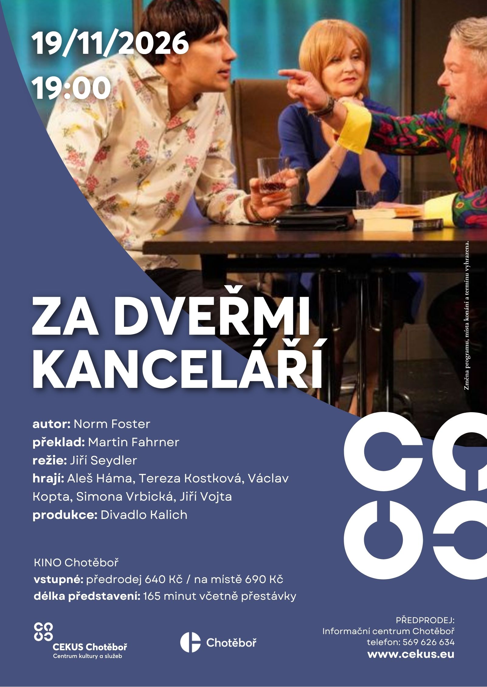 Za dveřmi kanceláří