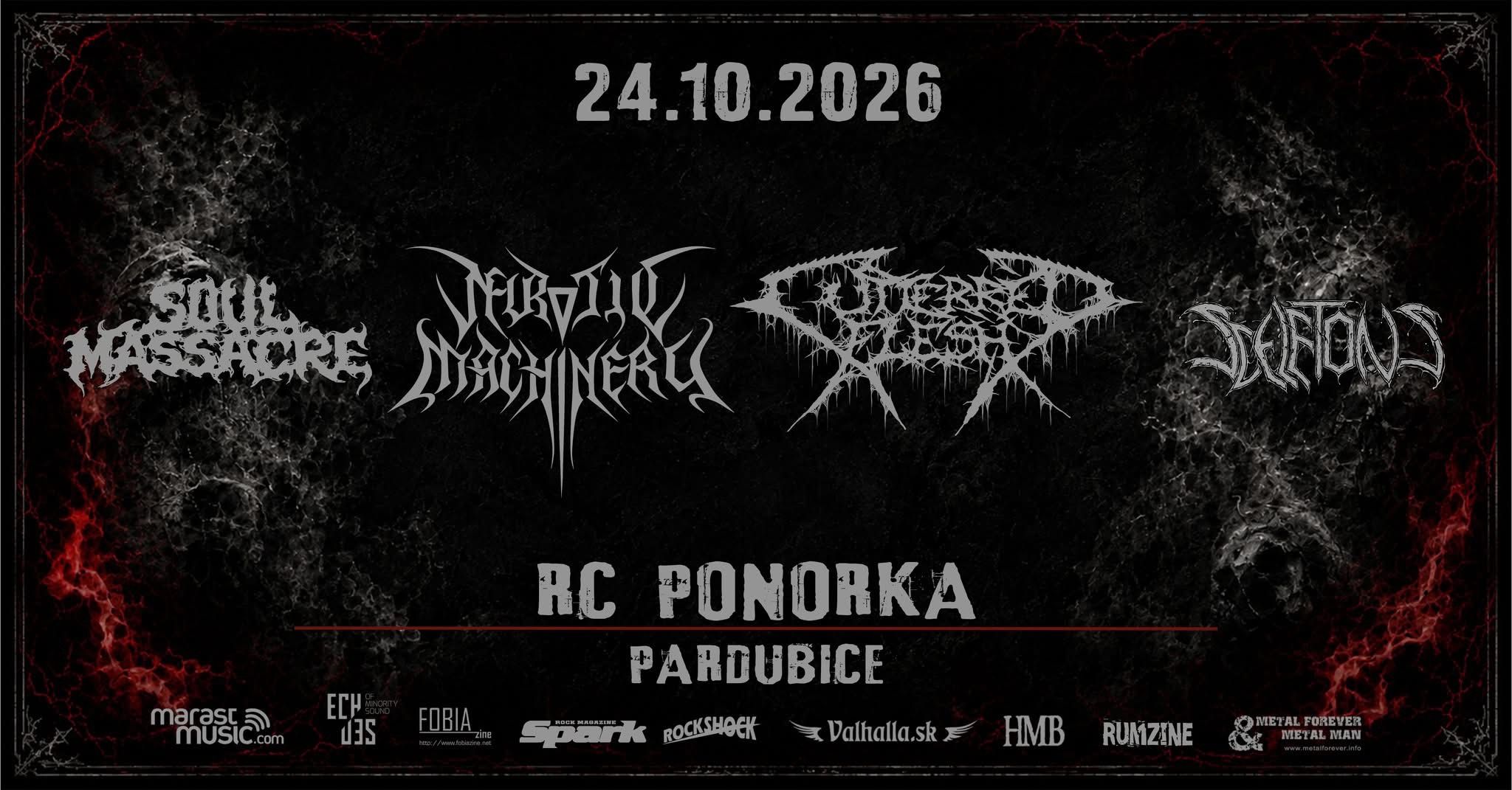 Neurotic Machinery + Cutterred Flesh + Soul Massacre + Sceletons