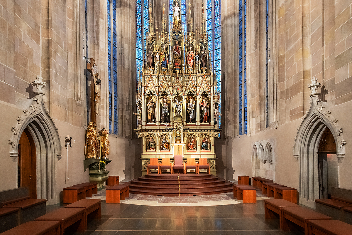 Prohlídky katedrály sv. Bartoloměje – interiér