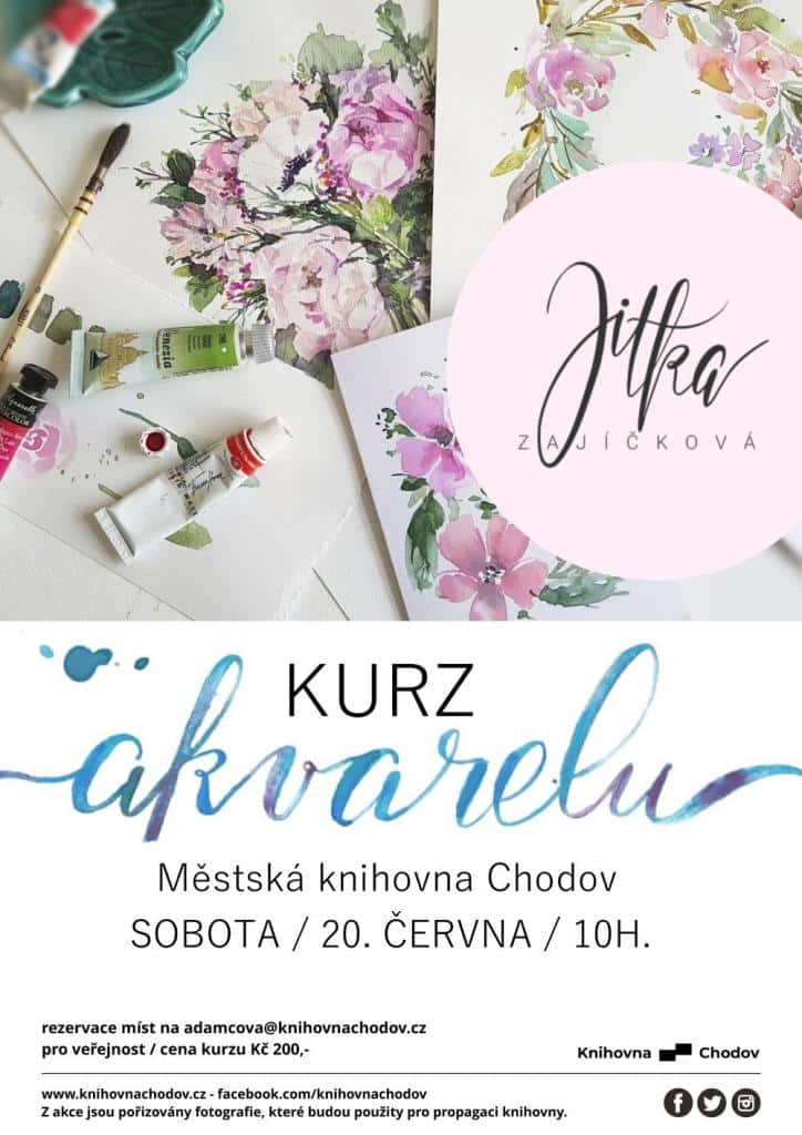 Kurz malování akvarelem s Jitkou Zajíčkovou
