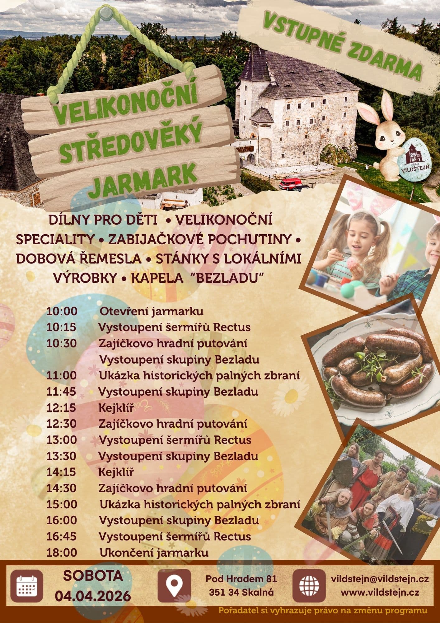 Jarní středověké slavnosti
