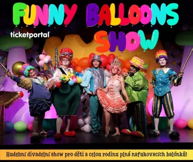 Funny ballons show