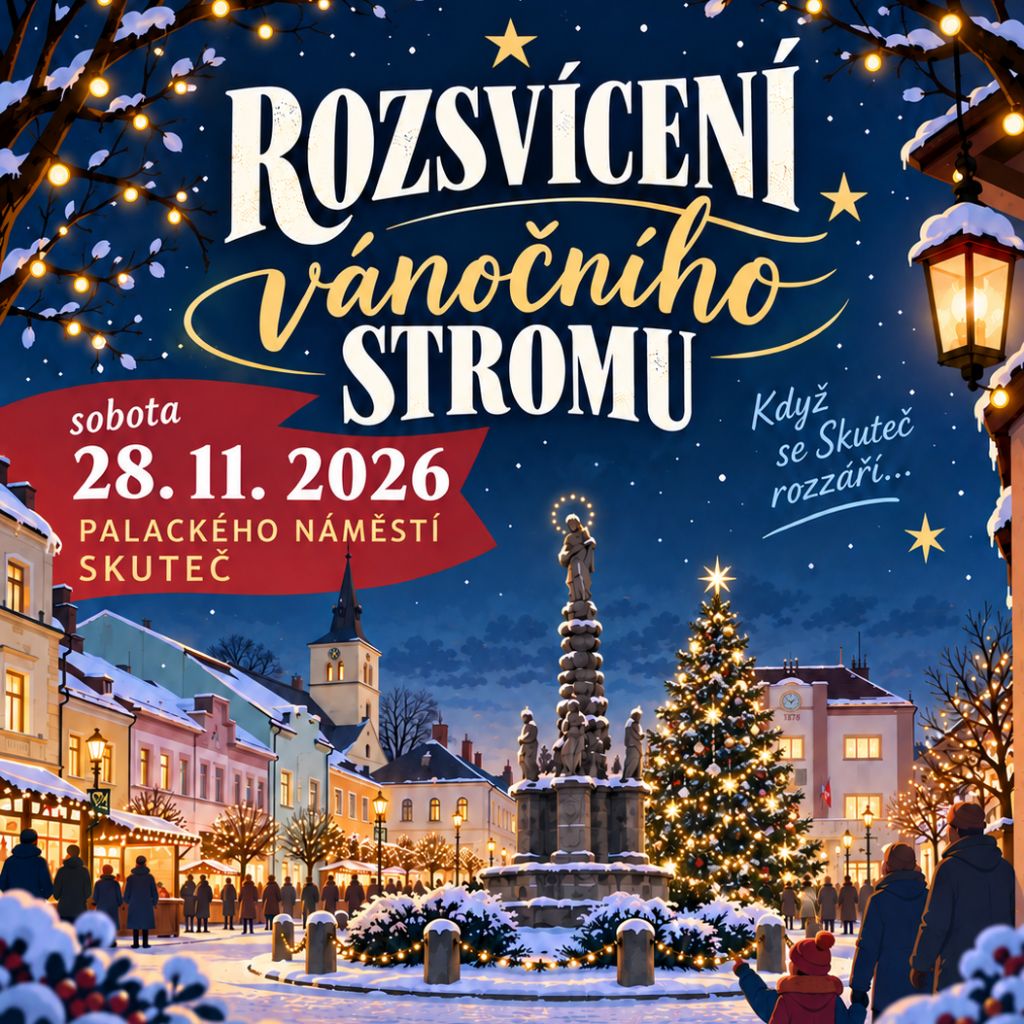 Rozsvícení vánočního stromu