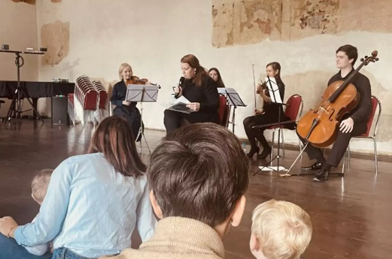 Pohádkové Filharmoniště s dětmi od 0 do 3 let