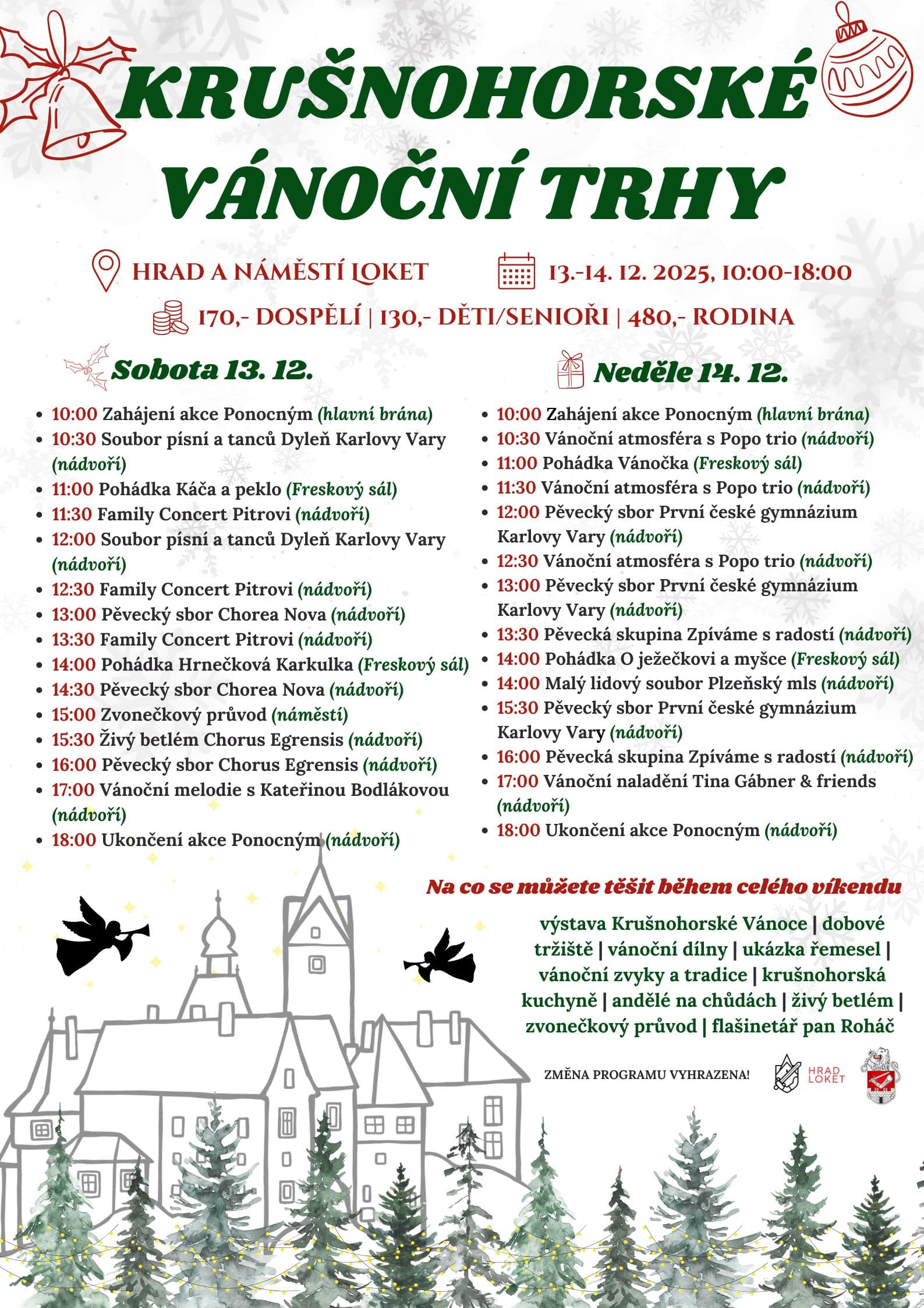 Krušnohorské vánoční trhy