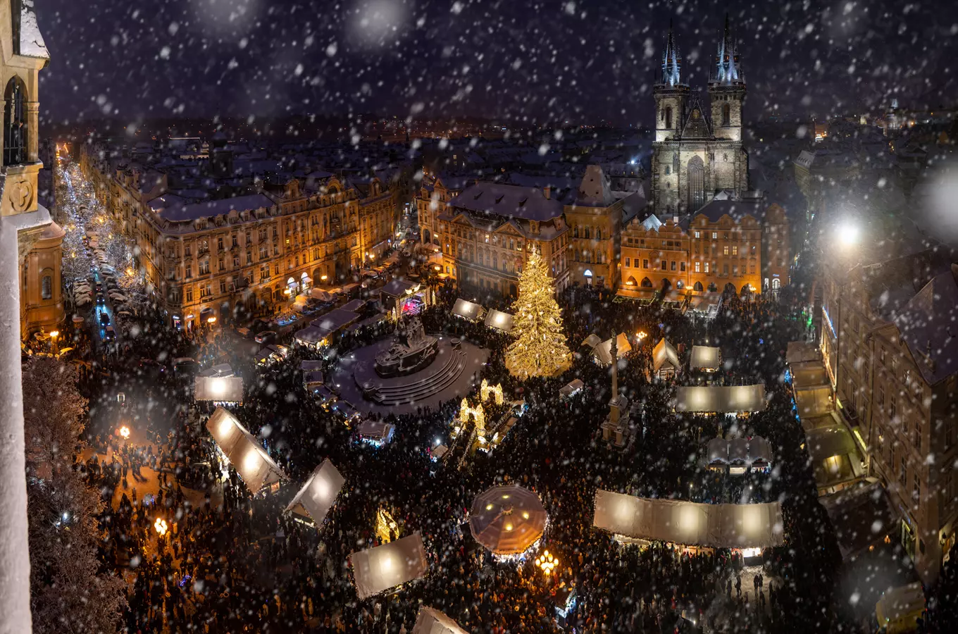 Vánoční trhy na Staroměstském náměstí v Praze 2026