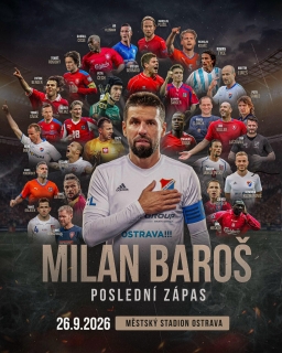 Milan Baroš - Poslední zápas
