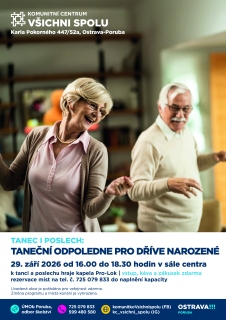 Taneční odpoledne pro dříve narozené