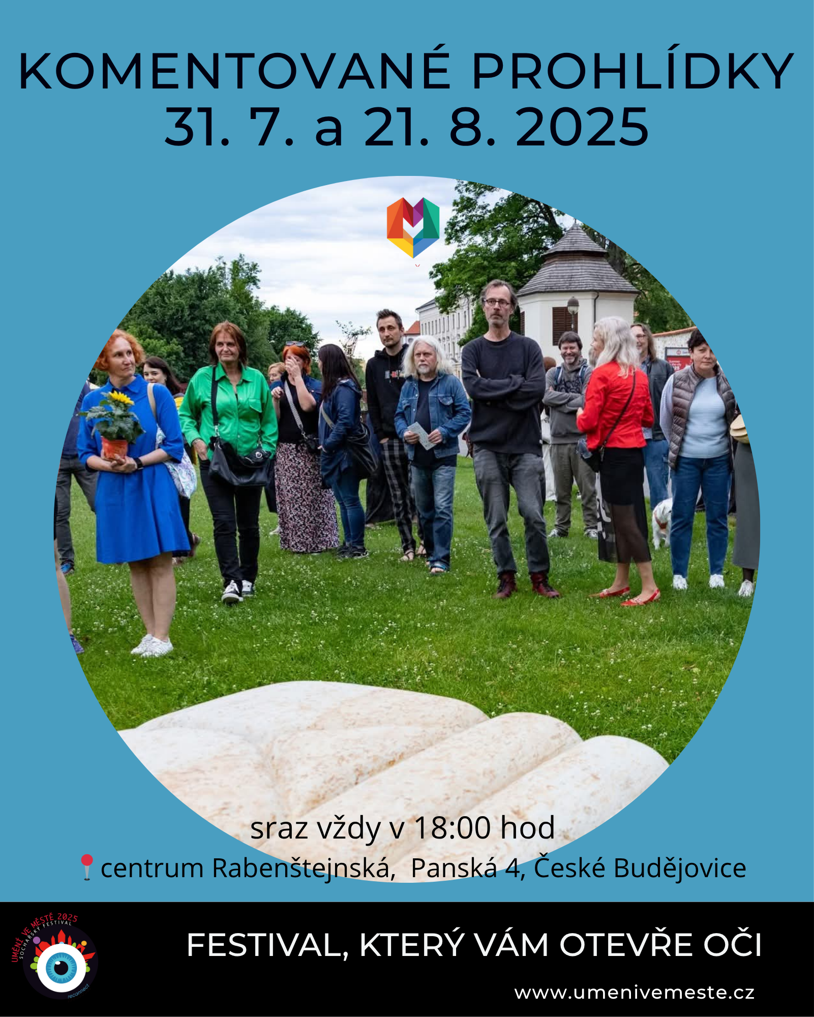 Komentovaná prohlídka po sochách