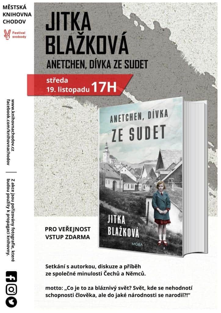 Anetchen – dívka ze Sudet – Jitka Blažková