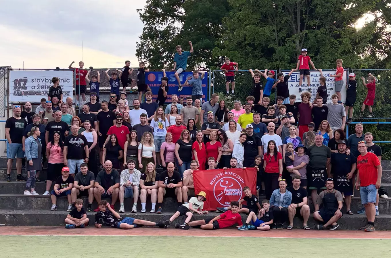 Rodinné sportovní odpoledne – Házená a hasiči v akci