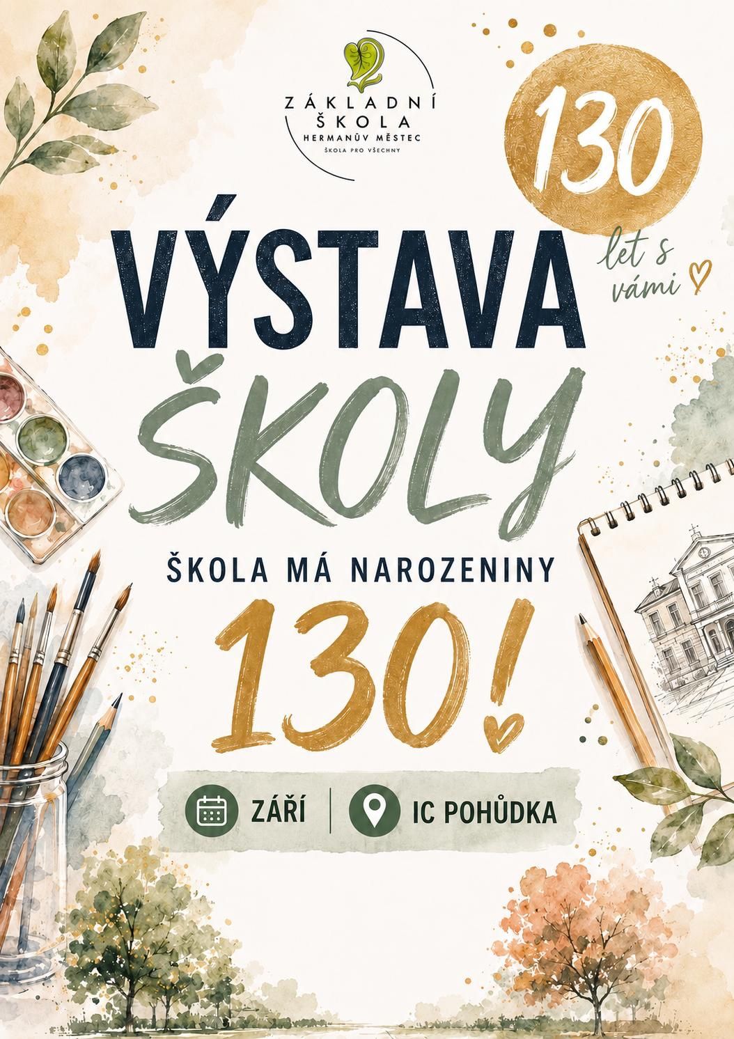 Výstava školy k 130. výročí