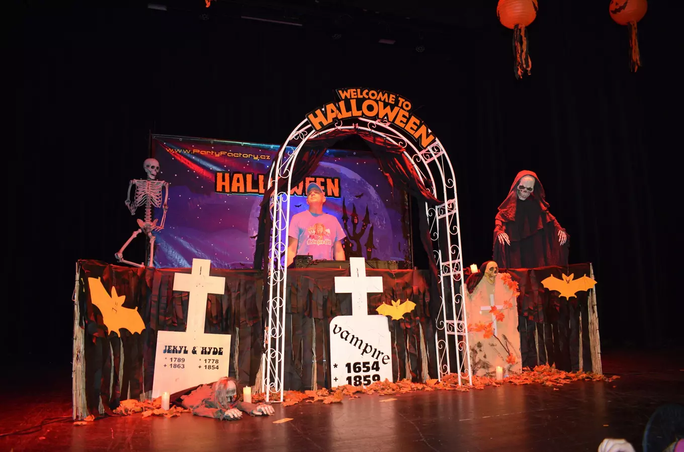 Halloweenská diskotéka pro děti