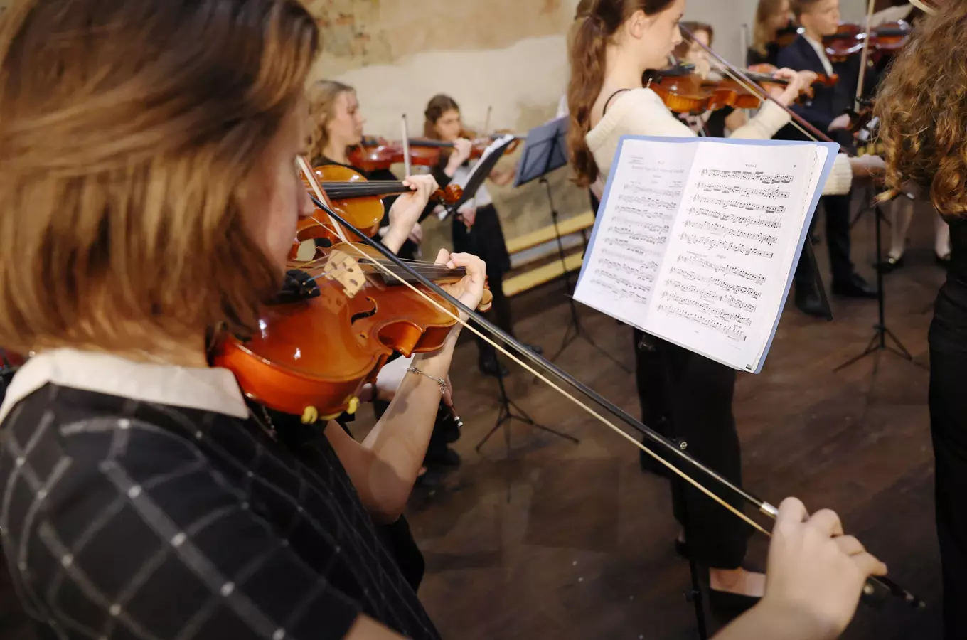 Vánoční koncert ZUŠ Ilji Hurníka, Praha  2