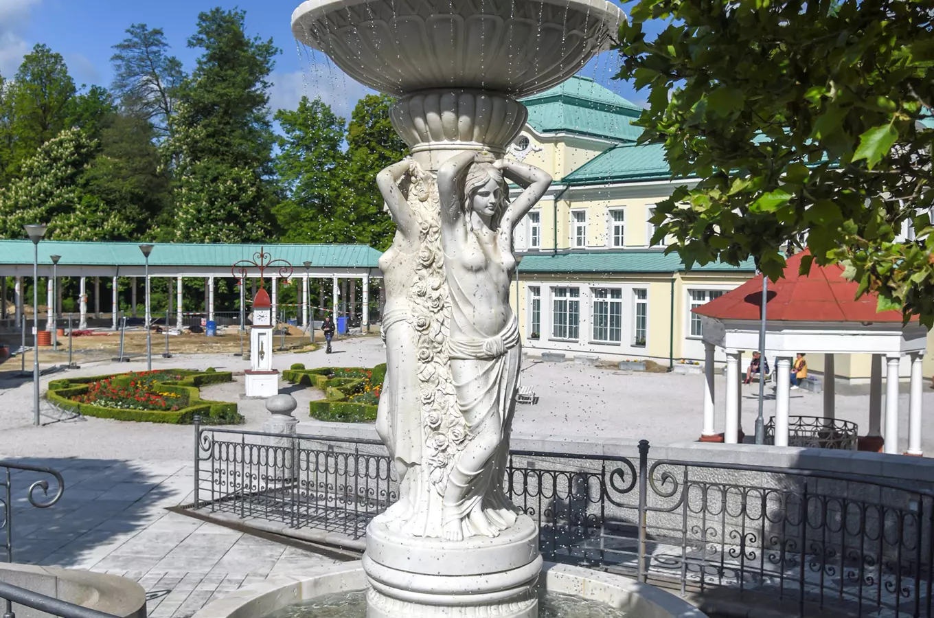 Prohlídka úložiště libverdské minerální vody