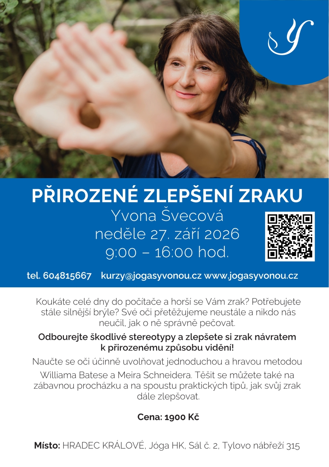 Workshop Přirozené zlepšení zraku