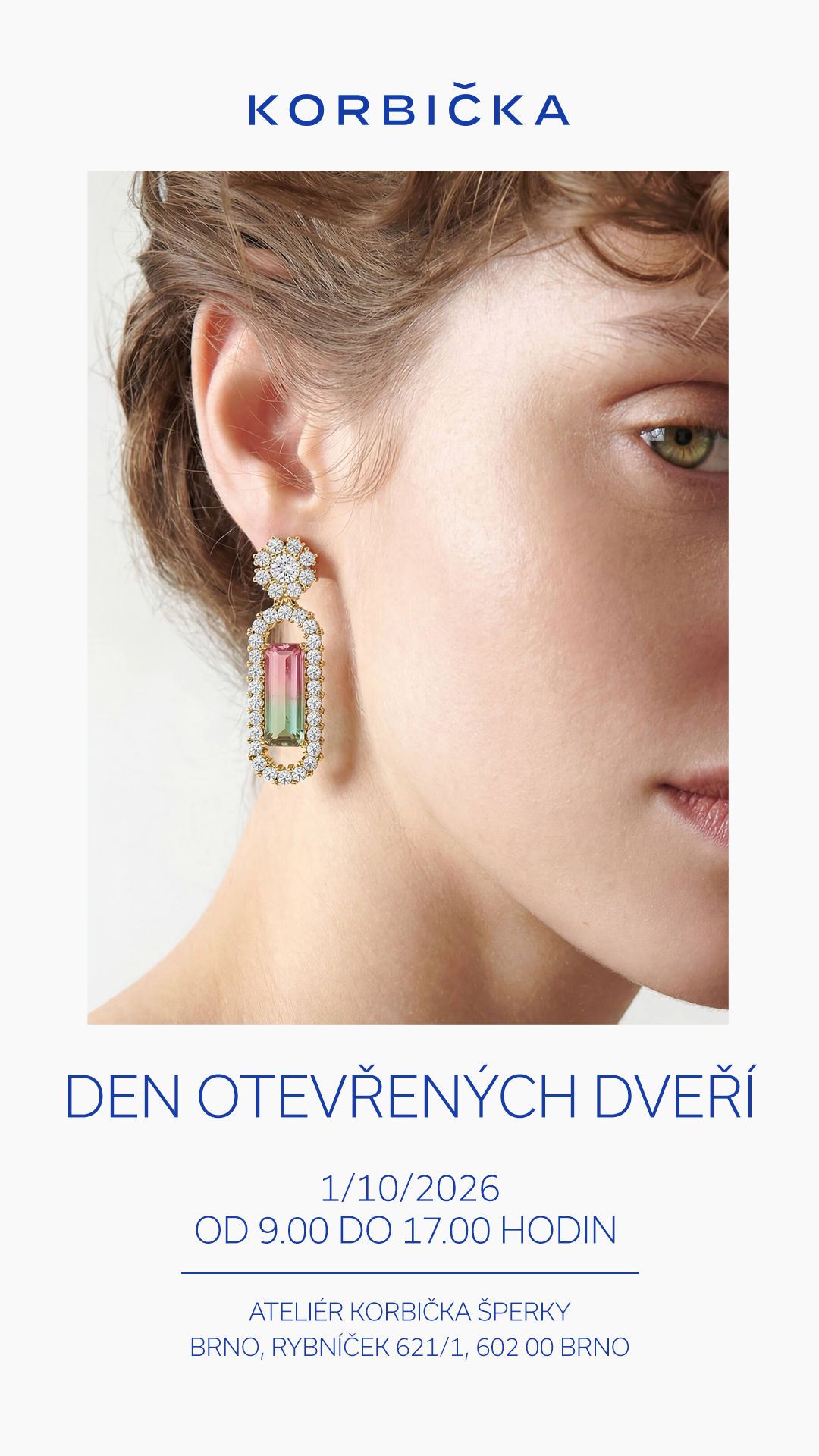 Den otevřených dveří šperkařství KORBIČKA