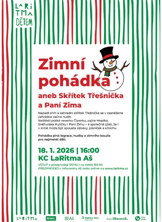 Zimní pohádka aneb Skřítek Třešnička a Paní Zima