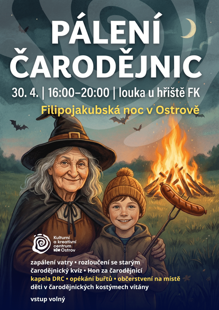 Pálení čarodějnic – Ostrov