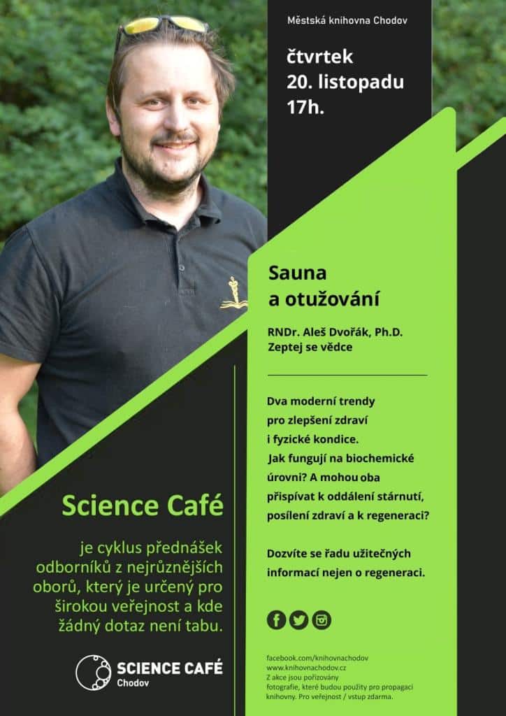 Sauna a otužování – RNDr. Aleš Dvořák, Ph.D.
