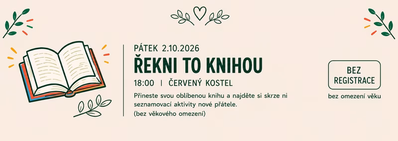 Řekni to knihou – Kámošící akce