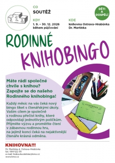 Rodinné Knihobingo