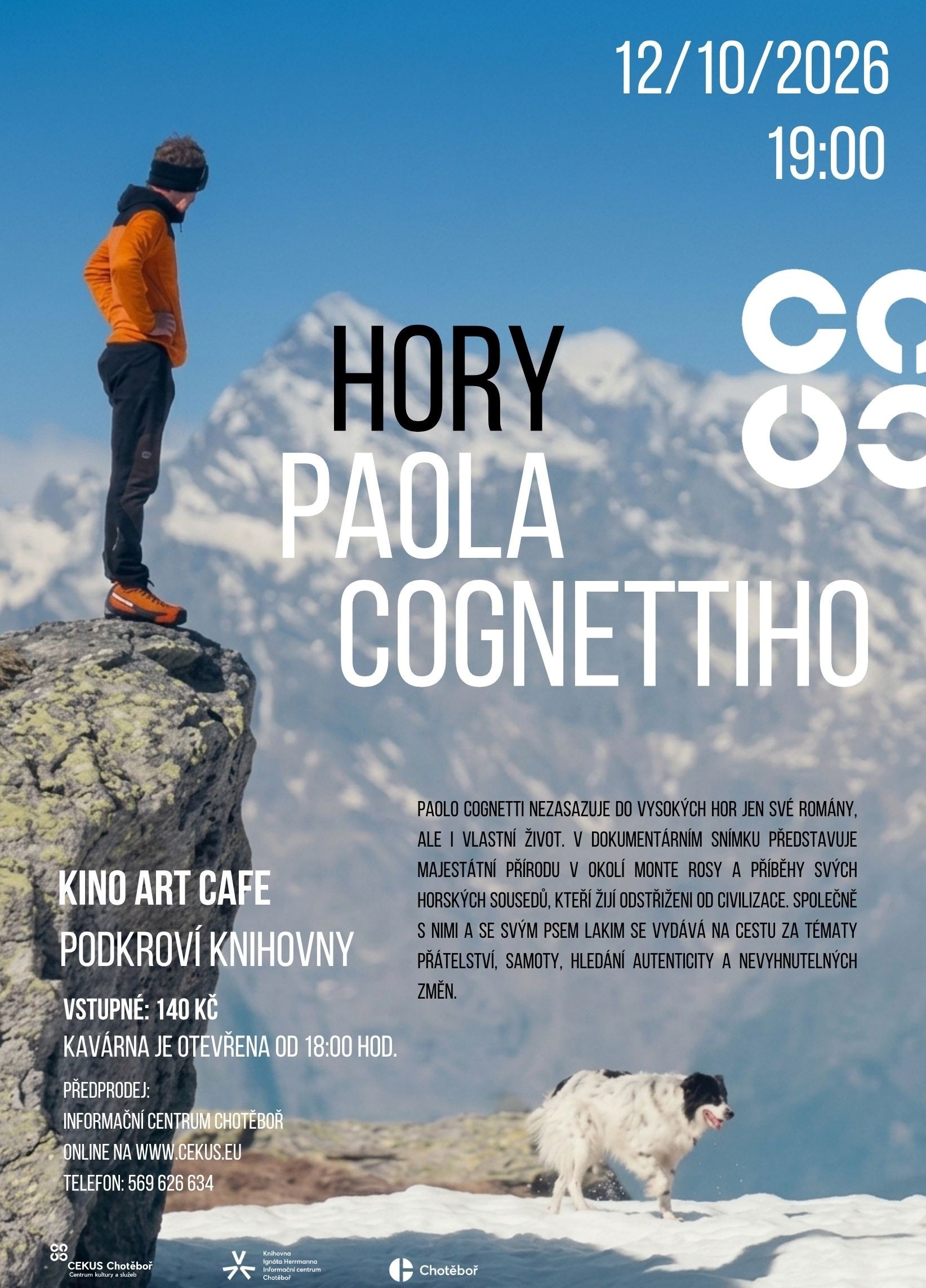 Hory Paola Cognettiho – Kino Art Cafe