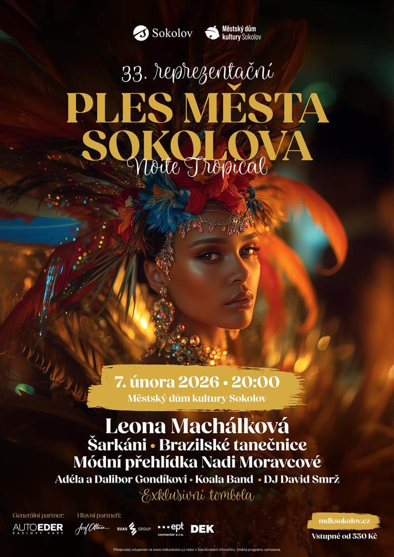 33. reprezentační ples města Sokolova
