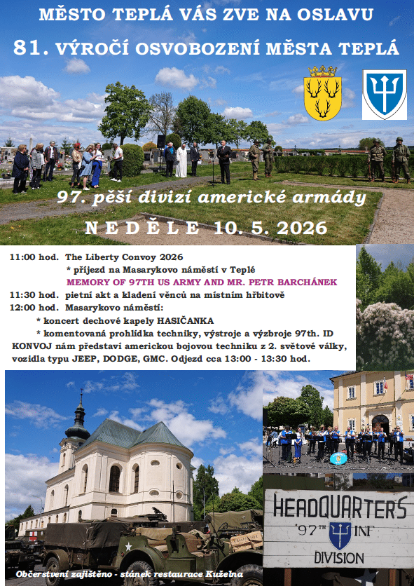 81. výročí osvobození města Teplá