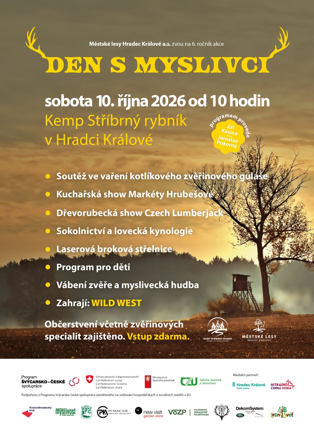 Den s myslivci 2026