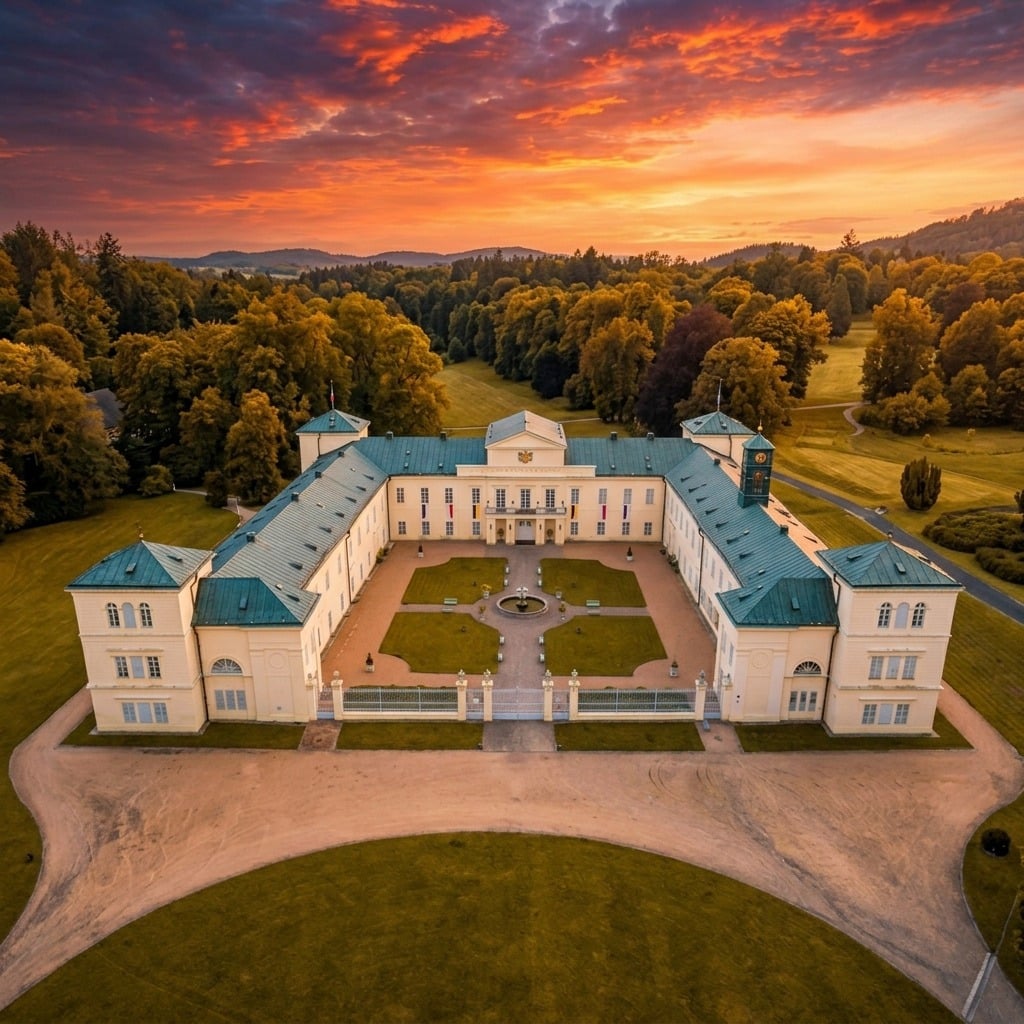 Devadesátky na zámku Kynžvart