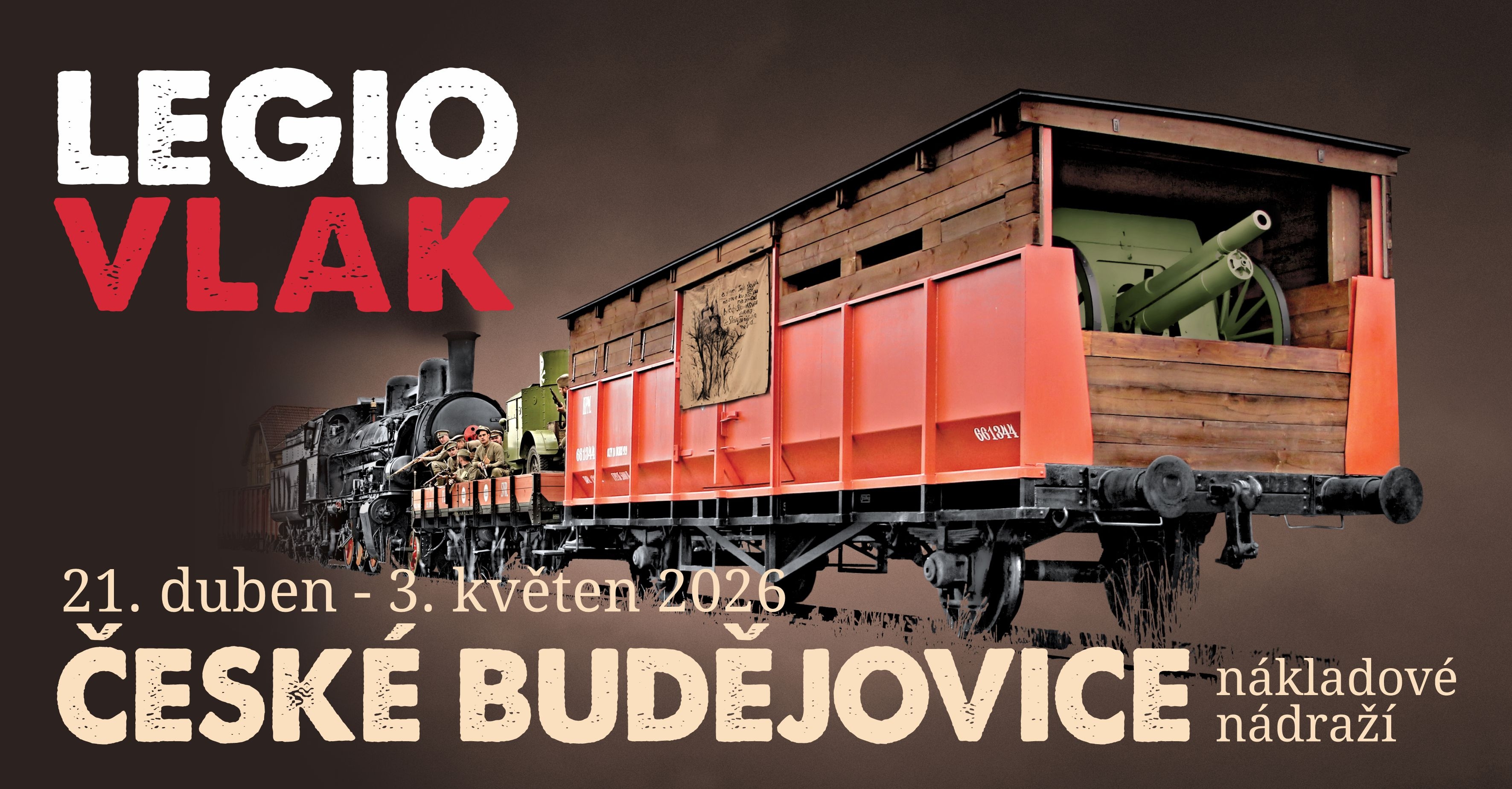 Legiovlak v Českých Budějovicích
