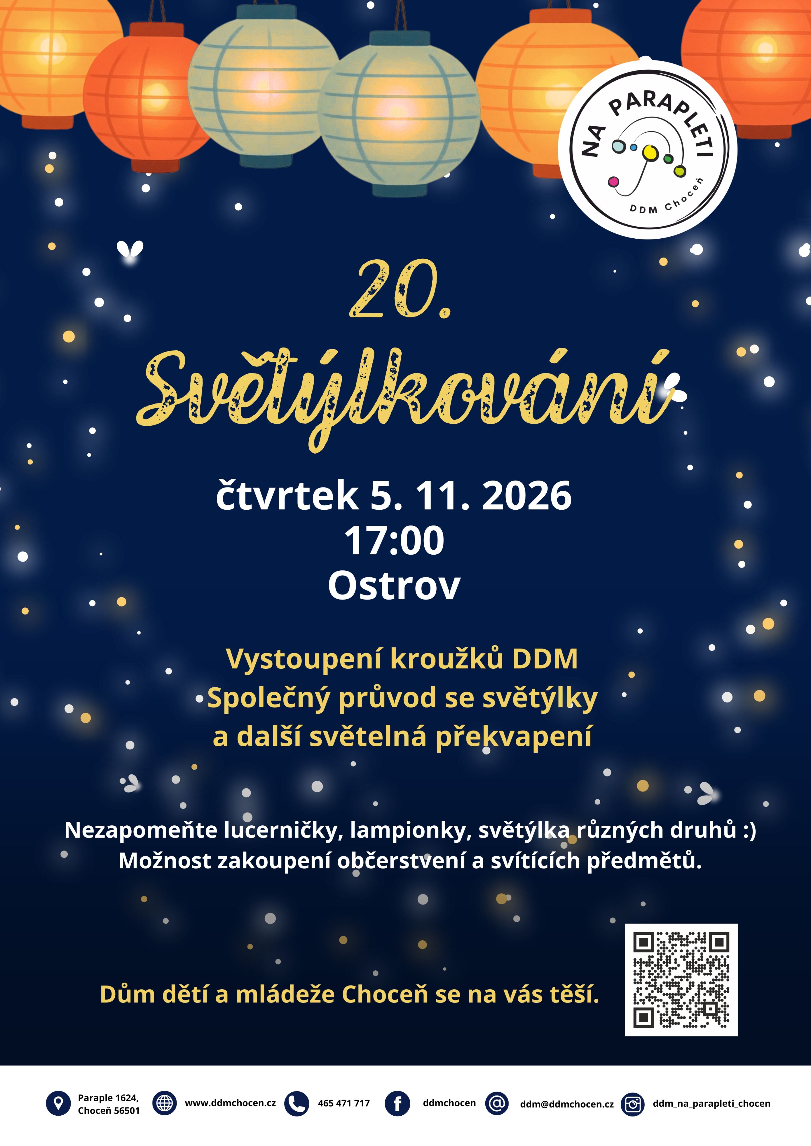 20. Světýlkování