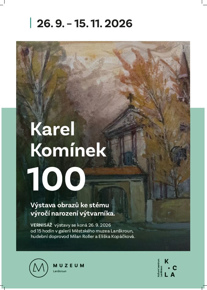 Vernisáž výstavy Karel Komínek – 100