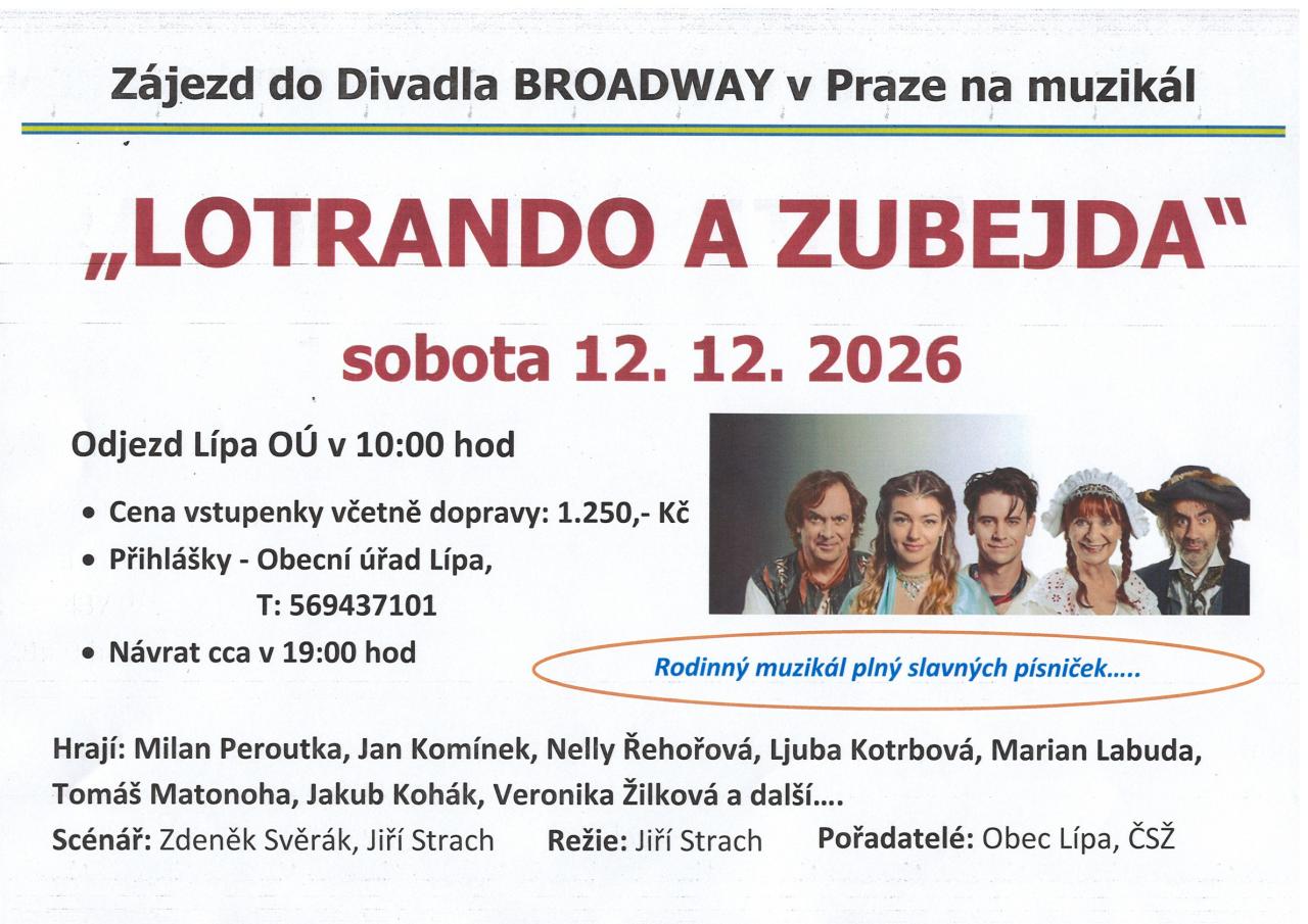 Lotrando a Zubejda muzikál