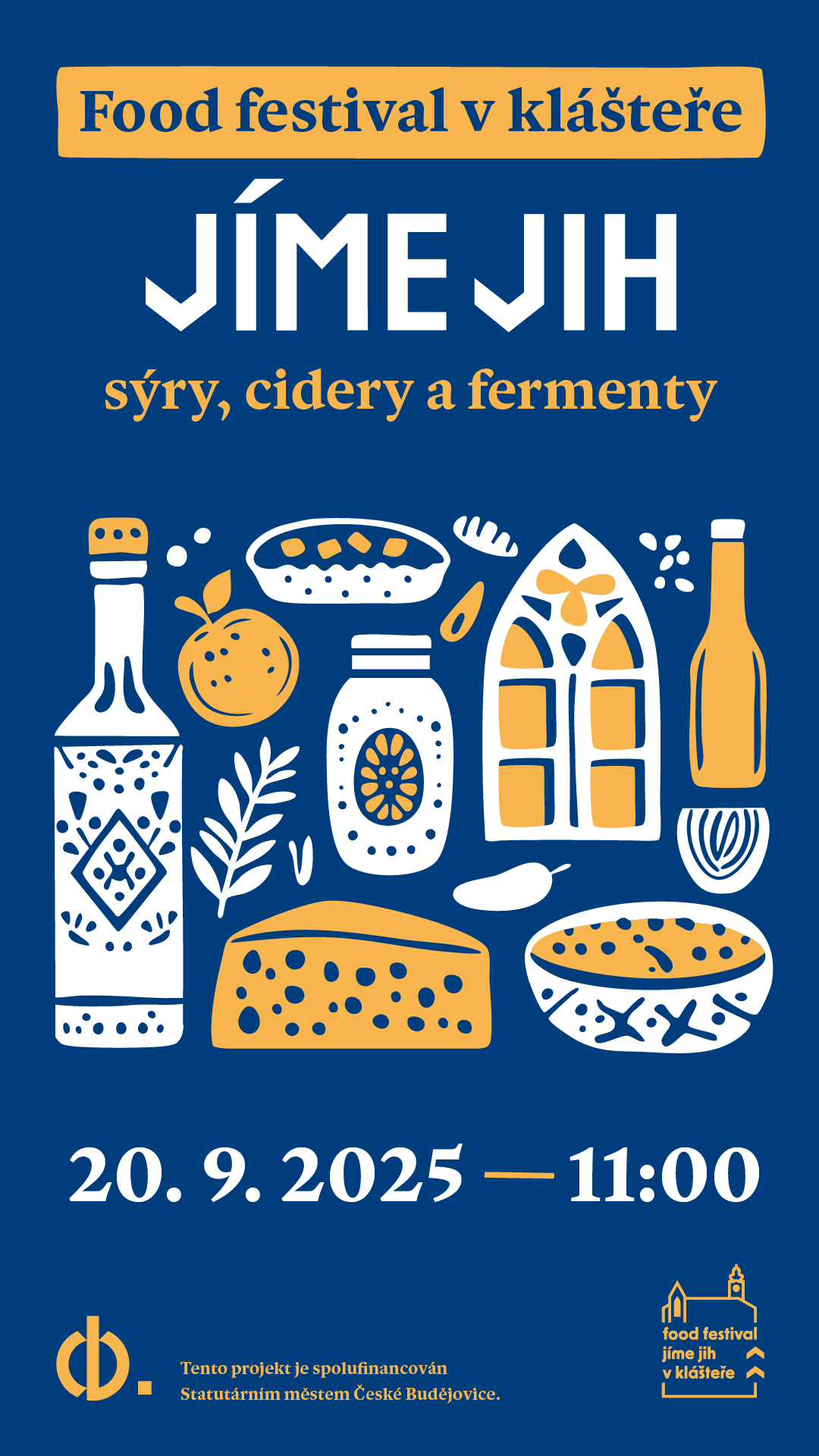 Food festival Jíme Jih v klášteře 2025