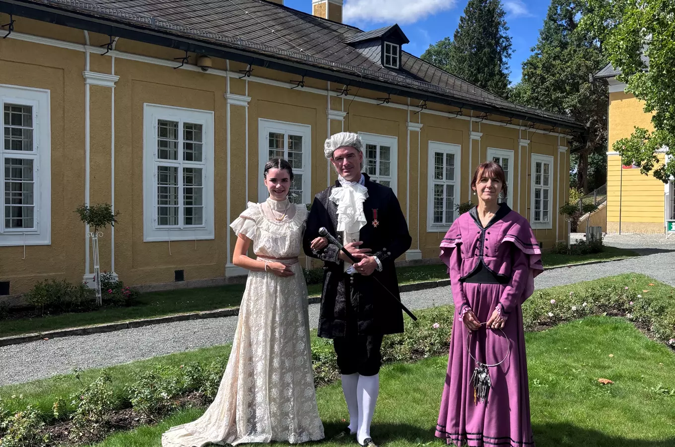 V časech Černínů – kostýmované prohlídky na zámku Kozel