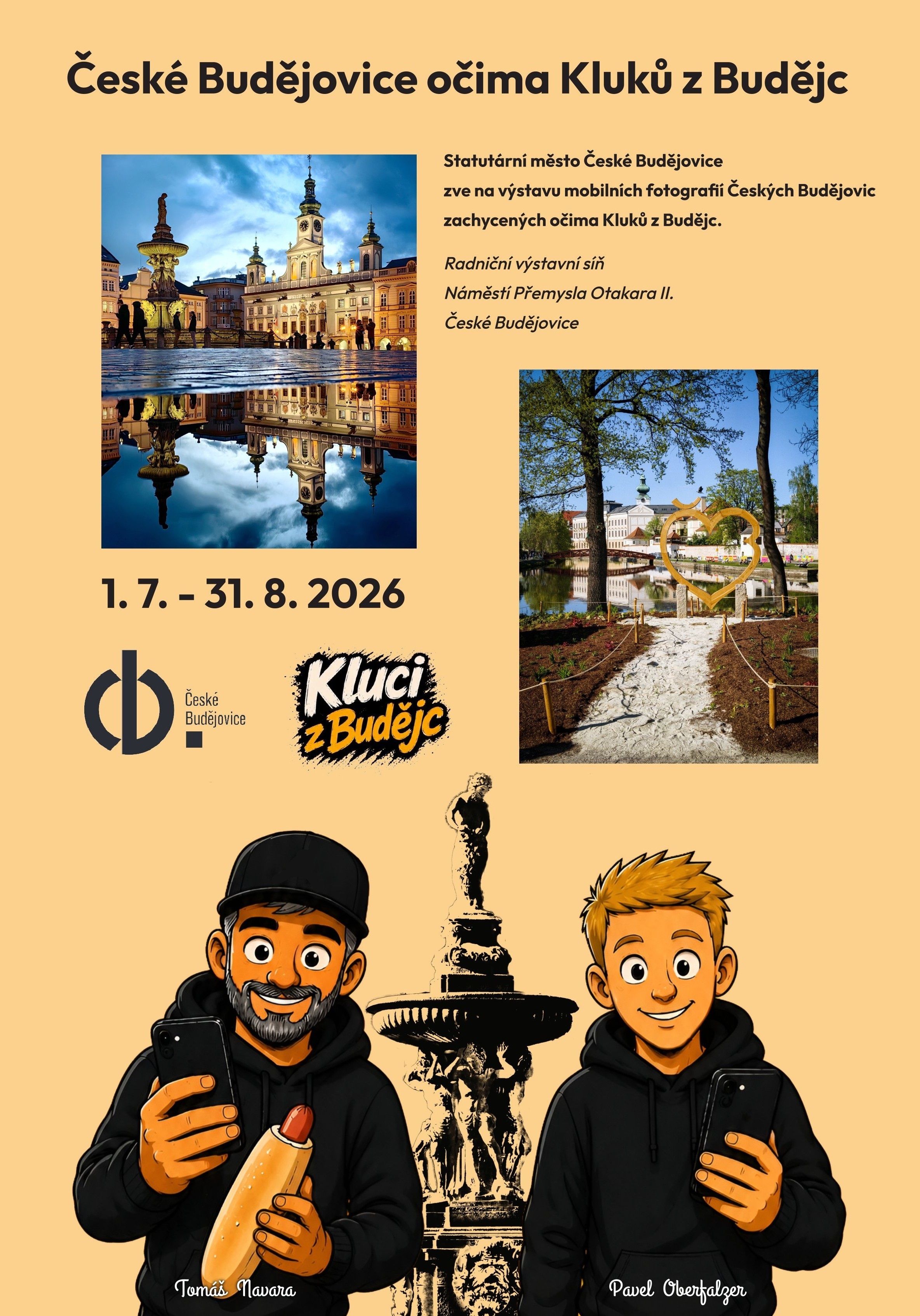 České Budějovice očima Kluků z Budějc