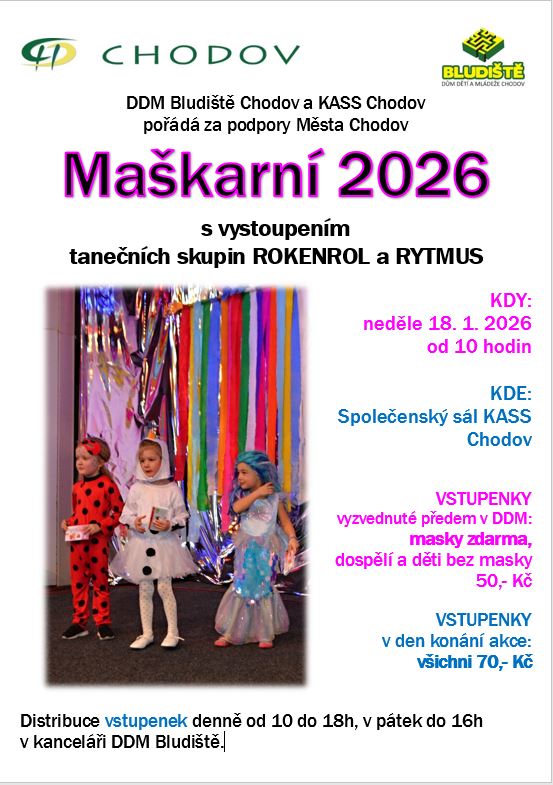 Maškarní 2026