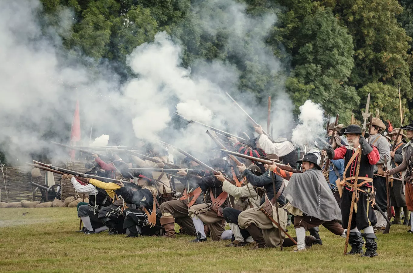 Rekonstrukce bitvy na Bílé hoře 1620