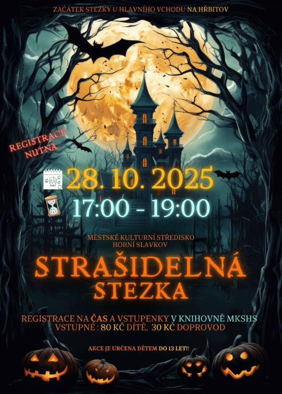 Strašidelná stezka u kostela sv. Jiří