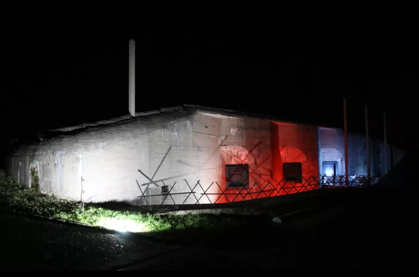 Světla nad bunkry na Pevnosti Dobrošov 2026