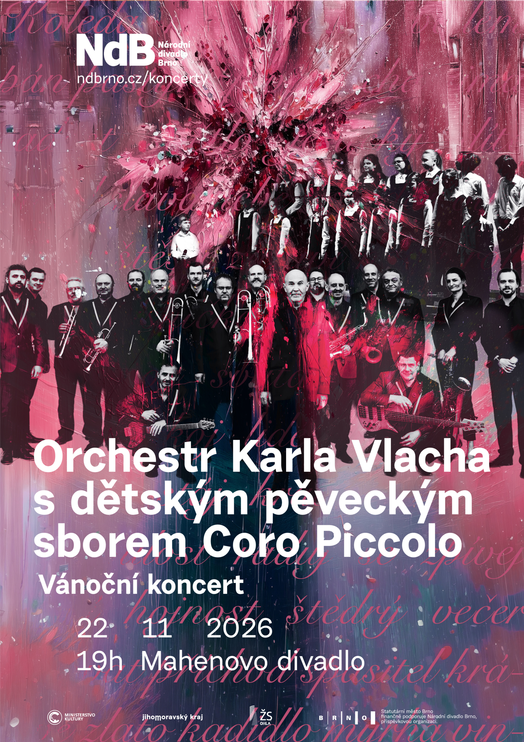 Orchestr Karla Vlacha s dětským pěveckým sborem Coro Piccolo