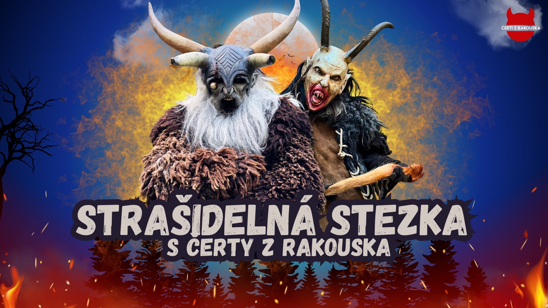 Strašidelná stezka s Čerty z Rakouska