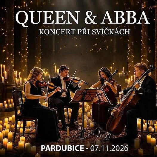 Hudba Queen & ABBA při svíčkách