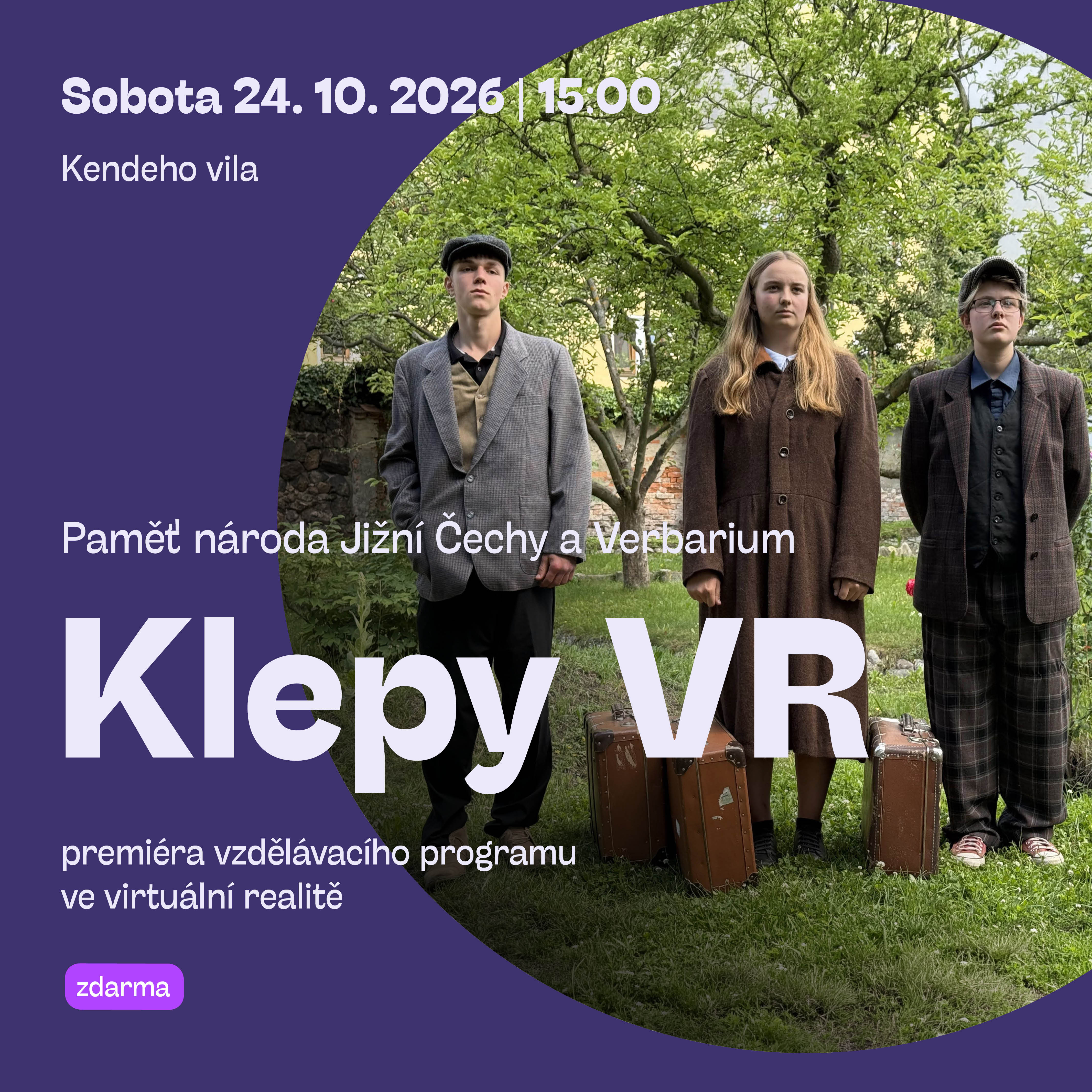 Klepy VR – premiéra vzdělávacího programu ve virtuální realitě