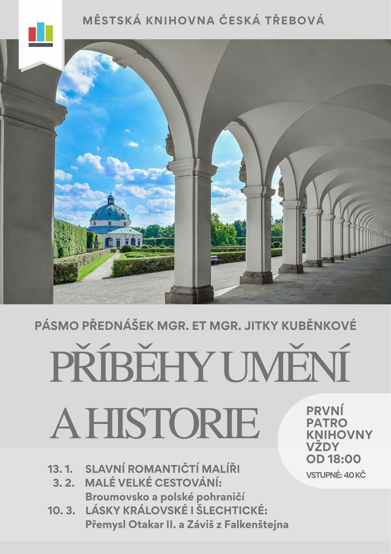 Příběhy umění a historie 2026