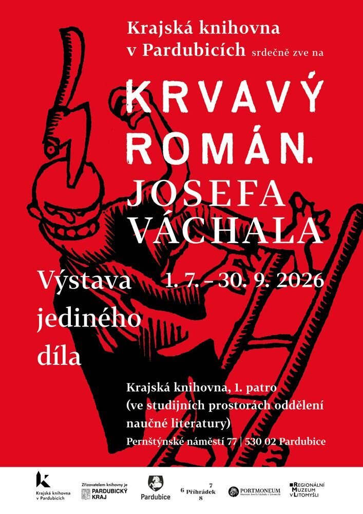 Výstava Krvavý román Josefa Váchala
