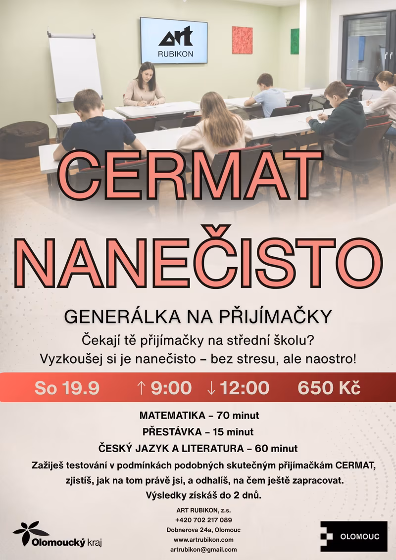 CERMAT nanečisto: Generálka na přijímačky